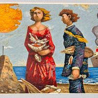 Quadro Serigrafia Giampaolo Talani 40x60 cornice