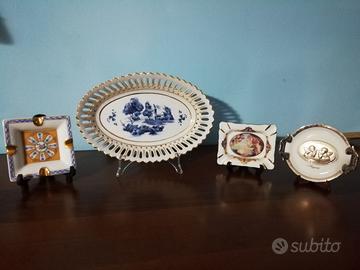 Oggetti in porcellana di Limonge e capodimonte 