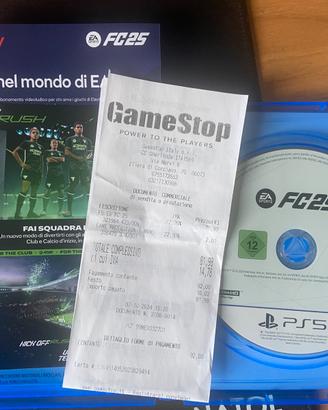 Fifa 2025 disc con scontrino