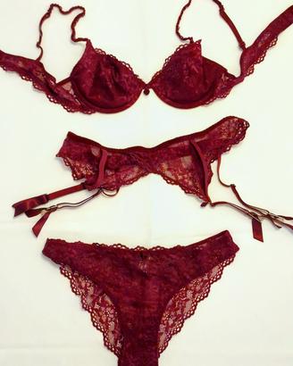 Completo Lingerie Intimissimi Vintage 3 pezzi Tg.2