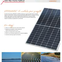 Moduli fotovoltaici 335w x revamping - MADE IN EU