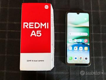 Cellulare Nuovo Redmi A5 Colore Verde