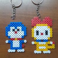Portachiavi coppia Doraemon Dorami per fidanzati