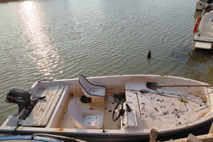 Barca con motore suzuki 6 cv