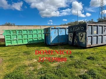 CASSONI E COMPATTATORI SCARRABILI VARIE MISURE