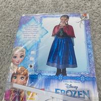 Vedtito carnevale ANNA FROZEN taglia 7/8 anni