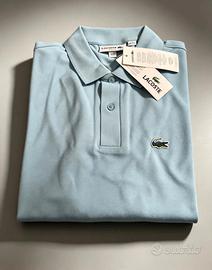 Polo Lacoste con logo landscape taglia M slim fit