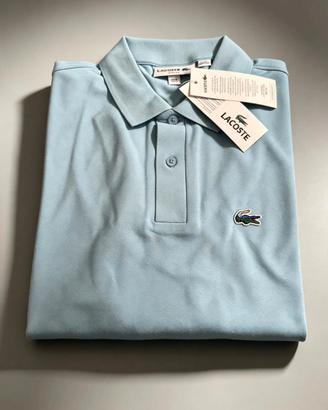 Polo Lacoste con logo landscape taglia M slim fit