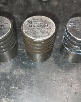 3 terminazioni 50 ohm carichi fittizi 20 WATT