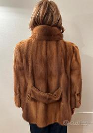Giacca pelliccia visone