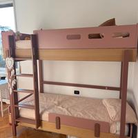 Letto rosa FLEXA