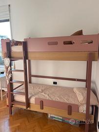 Letto rosa FLEXA