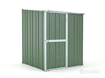 Casetta in lamiera di Acciaio 155x175cm verde
