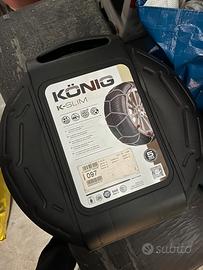 Konig k-slim catene da neve