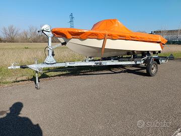 motoscafo silentcraft e carrello Ellebi