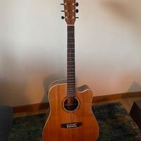 CHITARRA PREAMPLIFICATA CORT + CUSTODIA RIGIDA