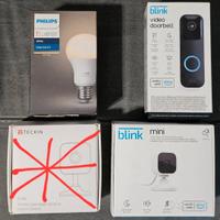 Blink Doorbell + Blink Mini + Lampadina Philips 
