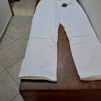 Jeans a sigaretta panna