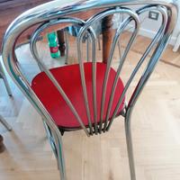 sedie bistrot in metallo 