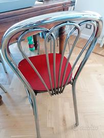 sedie bistrot in metallo 