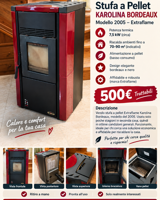 Stufa a pellet 