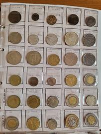 Monete italiane e del resto del mondo