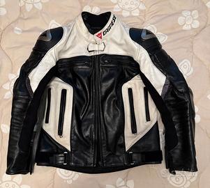 Giubbotto moto pelle Dainese tg 48 130 euro