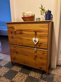 Scarpiera Ikea in legno massello