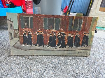 Dipinto Vintage  firmato "Gardenghi" 1959
