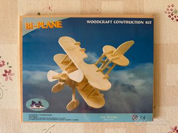 Modellino aereo in compensato