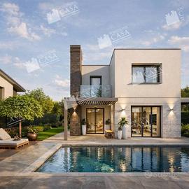 Villa di 130 m² con 4 locali e box auto a San Piet