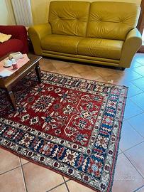 divano artigianale 3 posti in pelle