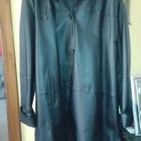 Cappotto in pelle tg 50