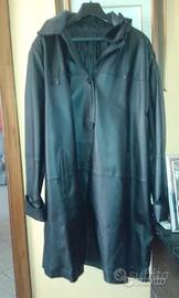 Cappotto in pelle tg 50