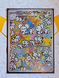 Carta pokemon Maushold  146/128 IR full art 30th