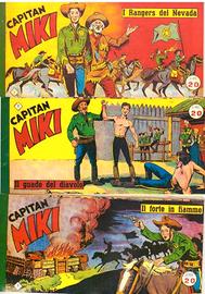 Fumetti Capitan Miki-strisce 1ª serie anastatica
