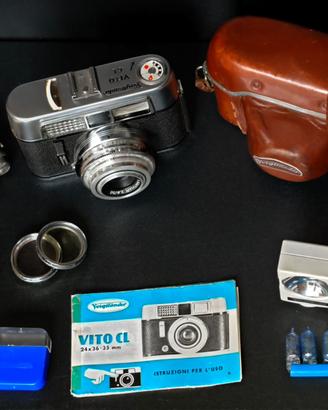 Fotocamera vintage Voigtländer Vito CL + Accessori