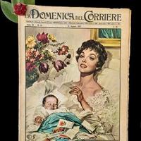La Domenica del Corriere 11 agosto 1957 Comici