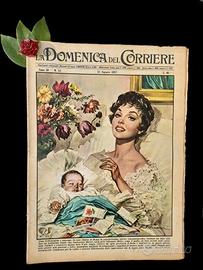 La Domenica del Corriere 11 agosto 1957 Comici