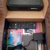 DIGIQuest Q90 decoder DVB-T2/tivùsat 4K+smartcard