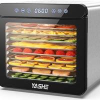 YASHE Essiccatore 800w 9 Vassoi fino 75°C timer