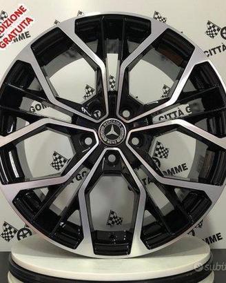 Cerchi in lega Mercedes classe A B C E CLA GLA 17