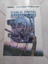 Depliant originale Yamaha XV1100/750 Virago
