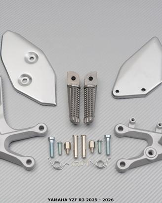 Supporto pedana anteriore YAMAHA YZF R3 2025 2026