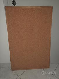 Pannello di sughero 90x60 cm 2 pezzi