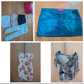 Lotto Vestiti Estivi S/40 (H&M, Bershka e altri)