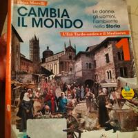 libro storia Cambia il mondo 1