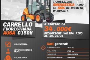 Carrello Fuoristrada AUSA C150 4WD