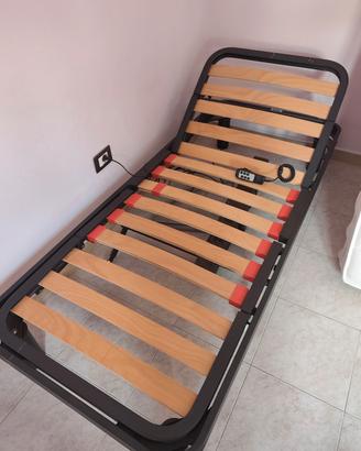 Rete Motorizzata Elettrica + Materasso Singolo