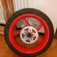 ruota posteriore aprilia rs 125